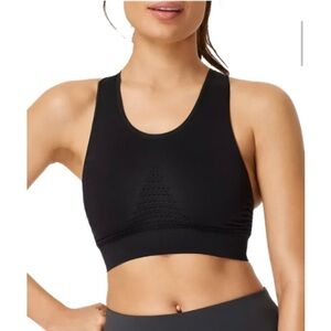 Sweaty Betty Black Stamina Workout Athletic Sports Bra Size Small